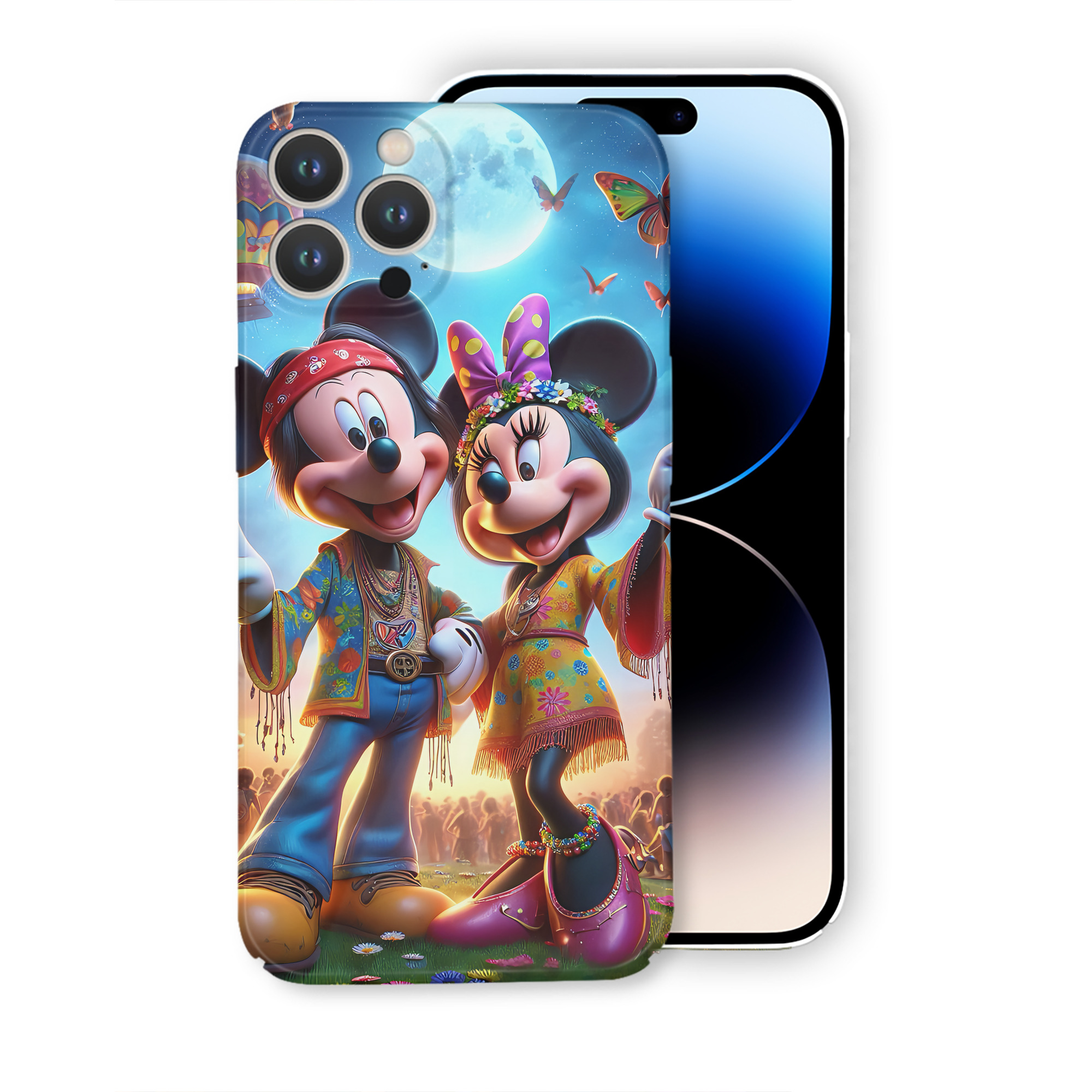 （画像用） ミッキーマウス Mickey Mouse 【iPhone 14シリーズ対応】ハードケース